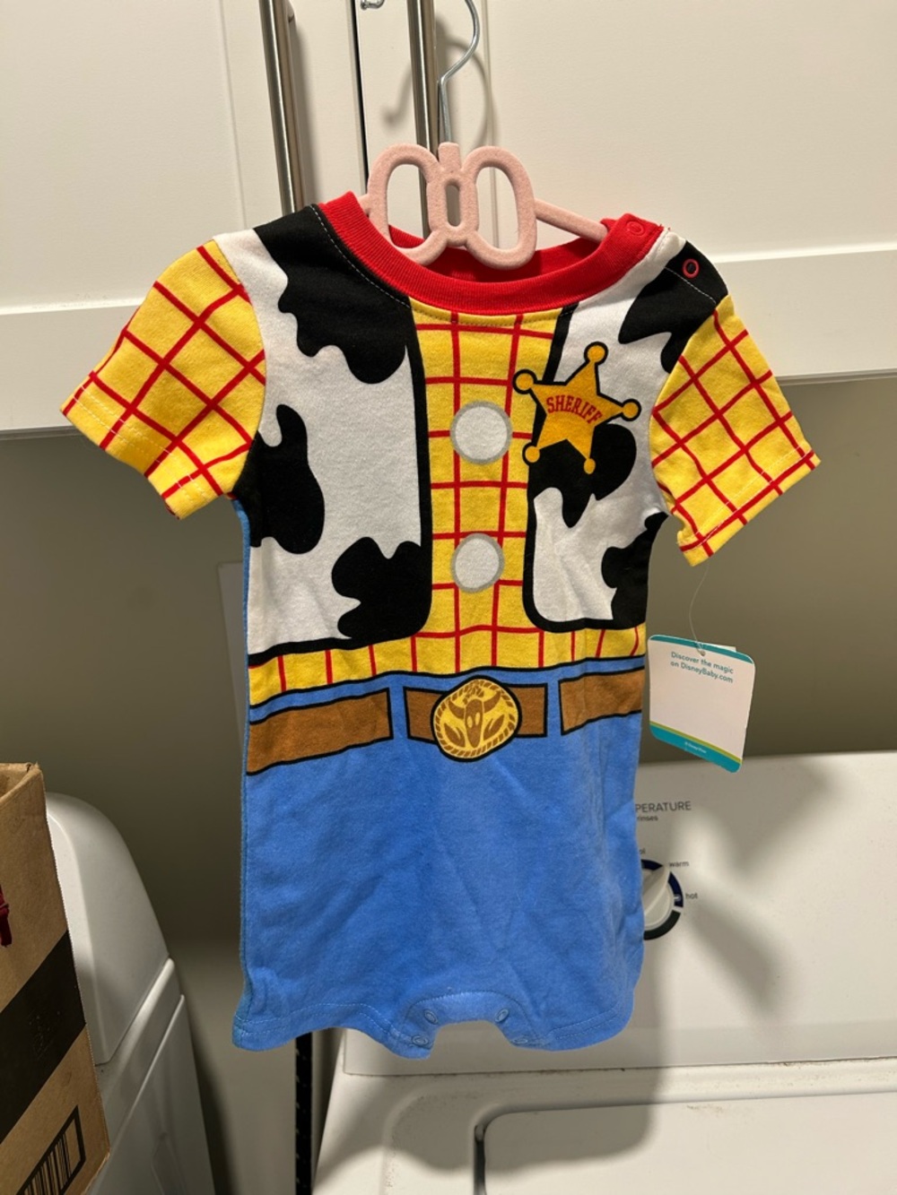NWT Toy Story Woody Onesie